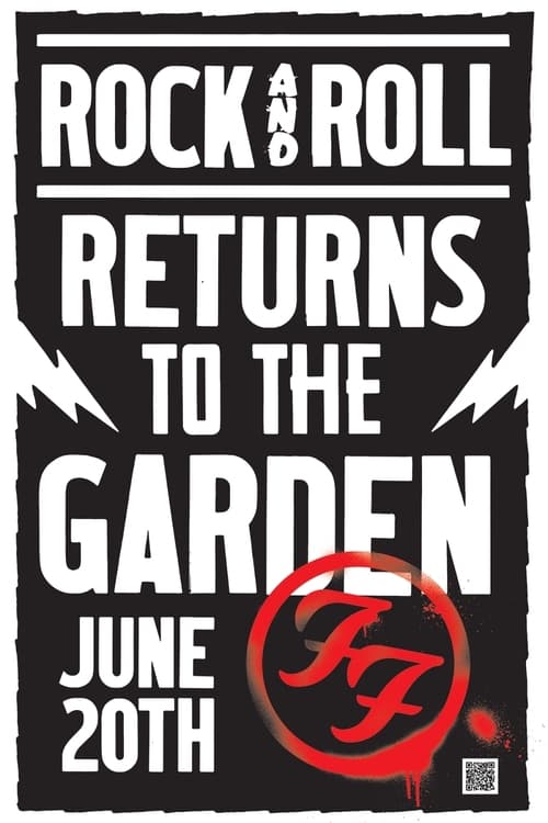 Poster for Foo Fighters Live at Madison Square Garden (June 20, 2021)