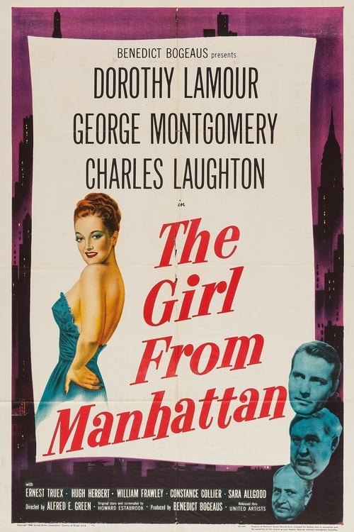 Poster for The Girl from Manhattan