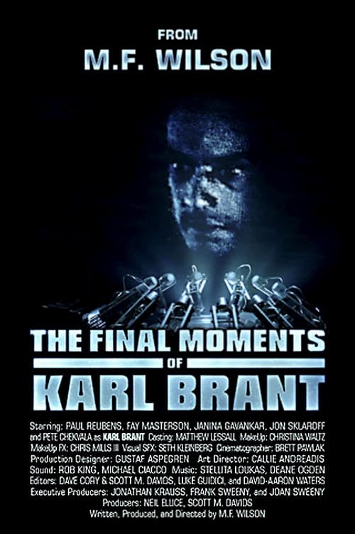 Poster for The Final Moments of Karl Brant