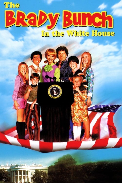 Poster for The Brady Bunch in the White House