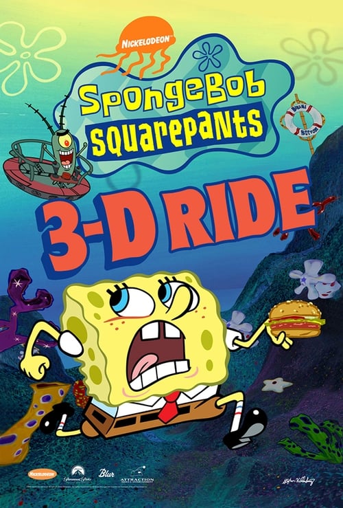 Poster for SpongeBob SquarePants 3-D Ride