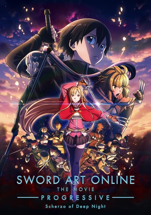 Poster for Sword Art Online the Movie – Progressive – Scherzo of Deep Night