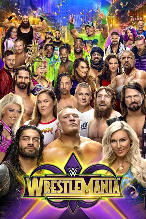 Poster for WWE WrestleMania 34