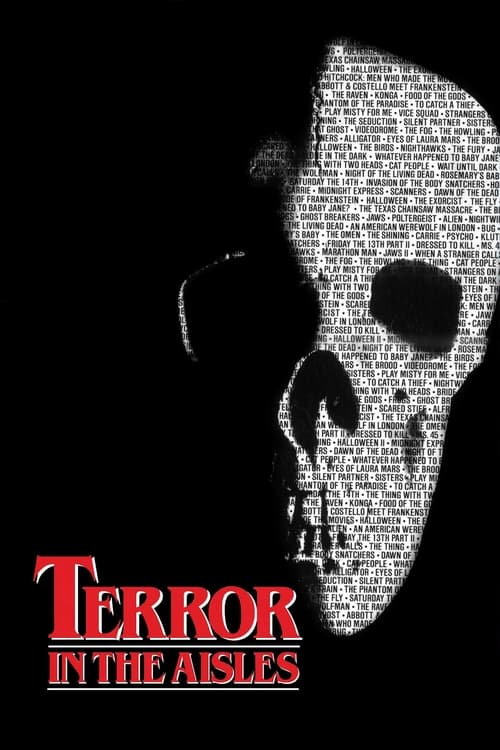 Poster for Terror in the Aisles