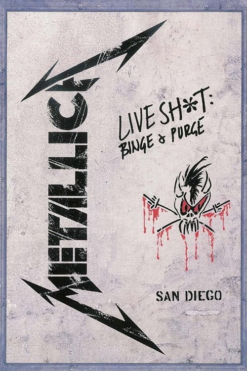Poster for Metallica: Live Shit - Binge & Purge, San Diego 1992