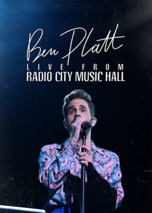 Poster for Ben Platt: Live from Radio City Music Hall
