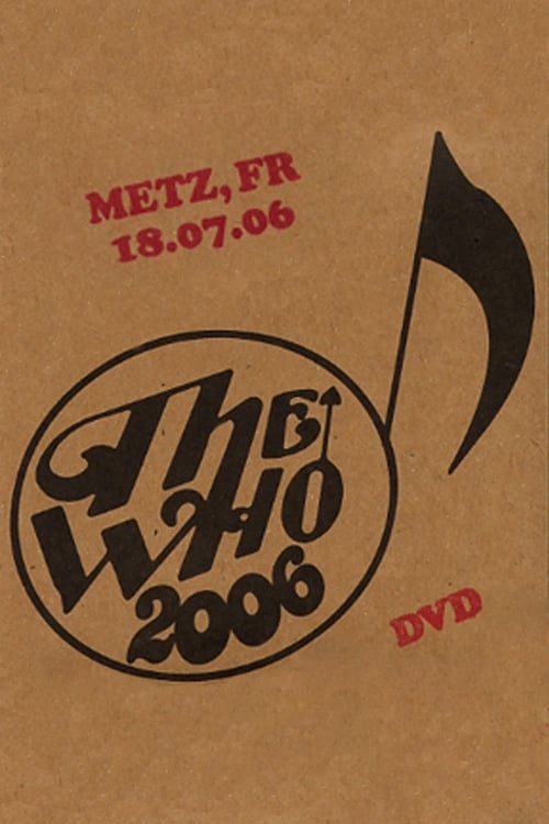 Poster for The Who: Metz 7/18/2006