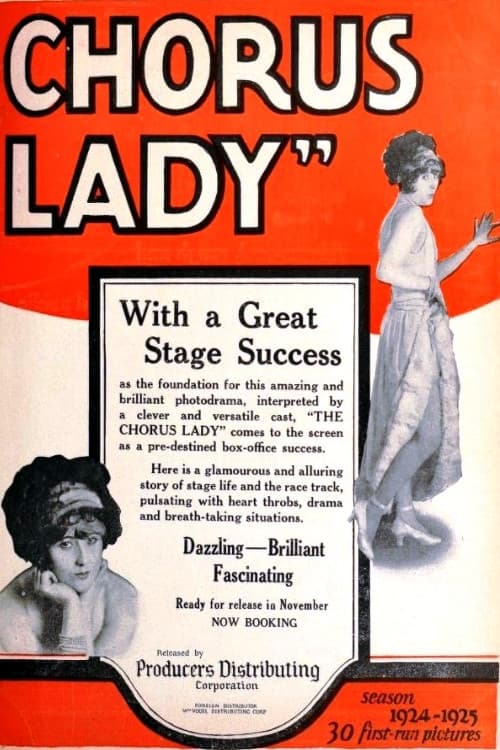 Poster for The Chorus Lady