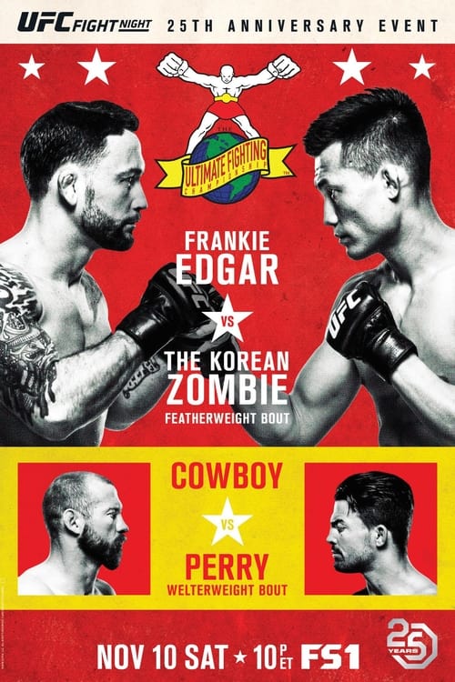 Poster for UFC Fight Night  139:  Korean Zombie vs Rodriguez