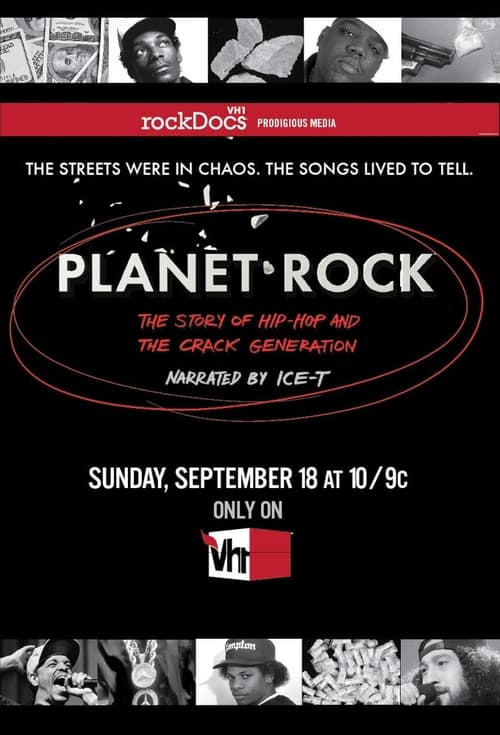 Poster for Planet Rock: The Story of Hip-Hop and the Crack Generation