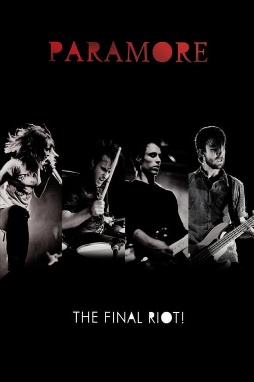 Poster for Paramore: The Final Riot!