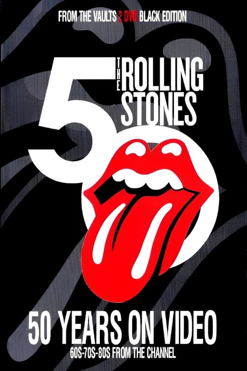 Poster for Rolling Stones: 50 Years on Video - Black Edition