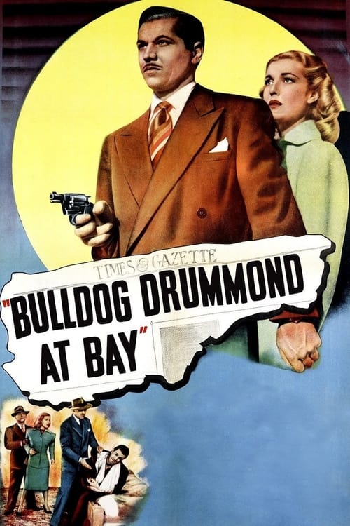 Poster for Bulldog Drummond at Bay