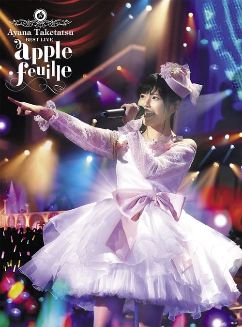 Poster for Taketatsu Ayana BESTLIVE "apple feuille"