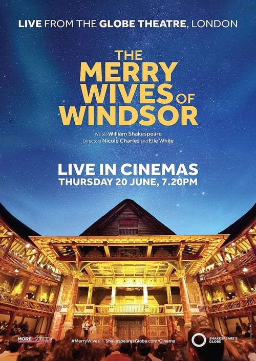 Poster for The Merry Wives of Windsor - Live at Shakespeare's Globe