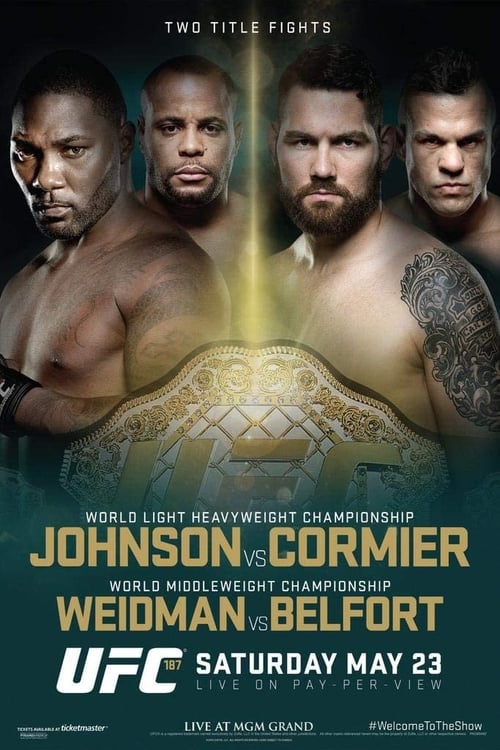 Poster for UFC 187: Johnson vs. Cormier