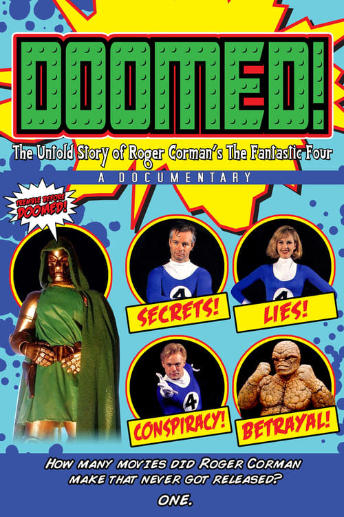 Poster for Doomed! The Untold Story of Roger Corman's The Fantastic Four