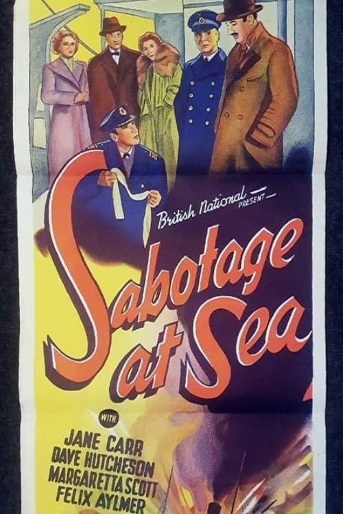 Poster for Sabotage at Sea