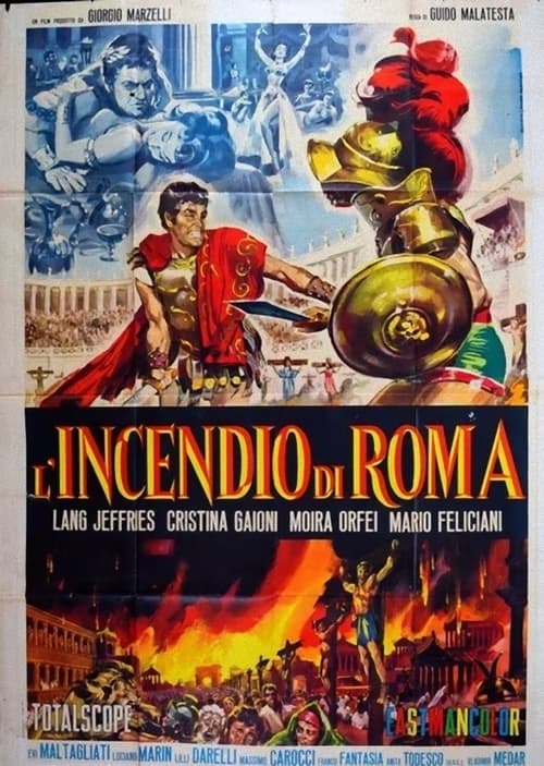 Poster for Fire Over Rome