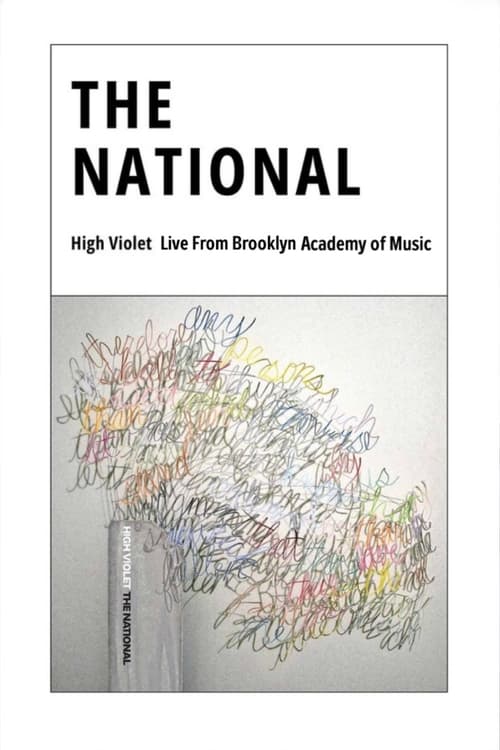 Poster for The National - 'High Violet' Live From Brooklyn Academy of Music