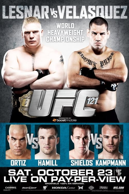 Poster for UFC 121: Lesnar vs. Velasquez