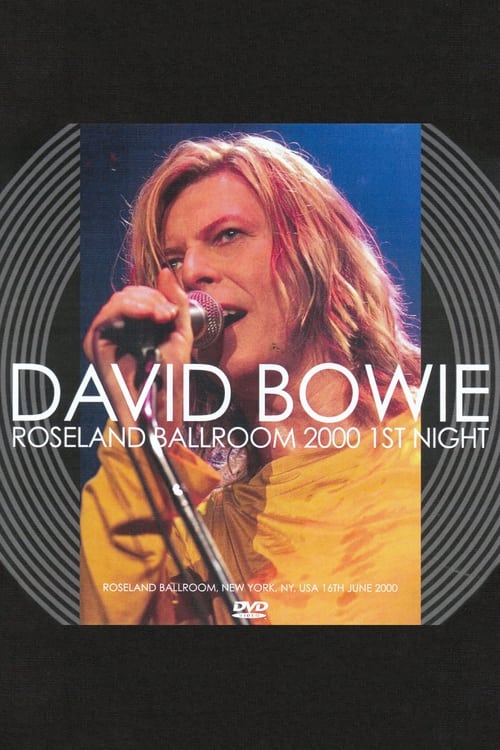 Poster for David Bowie: Roseland Ballroom, NYC