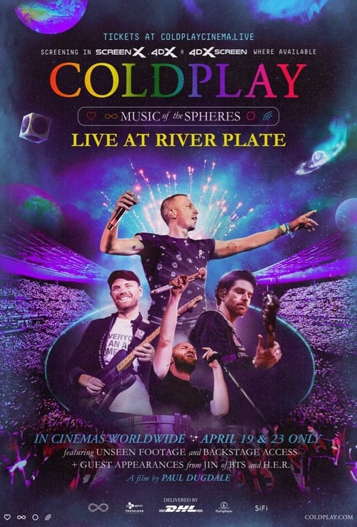 Poster for Coldplay: Music of the Spheres - Live at River Plate