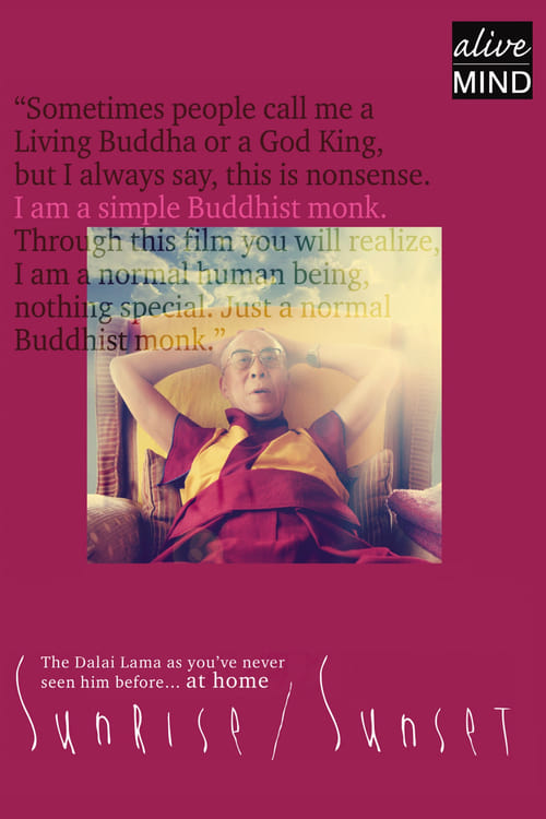Poster for Sunrise/Sunset. Dalai Lama XIV