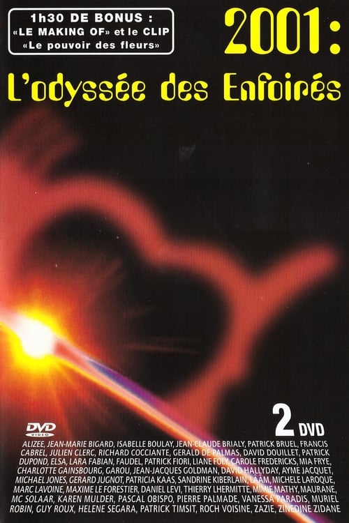 Poster for Les Enfoirés 2001 - L'odyssée des Enfoirés