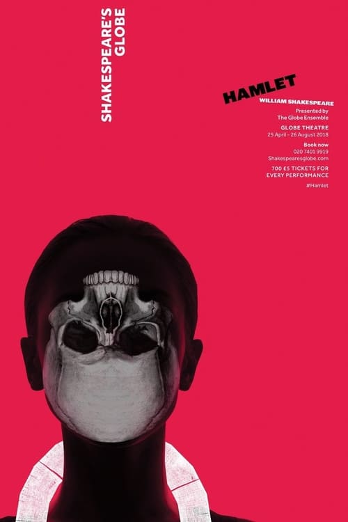 Poster for Hamlet - Live at Shakespeare's Globe