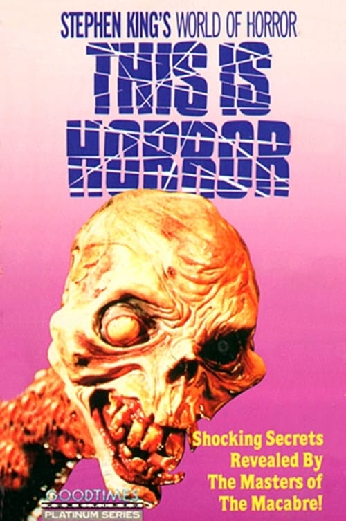Poster for Stephen King's World of Horror