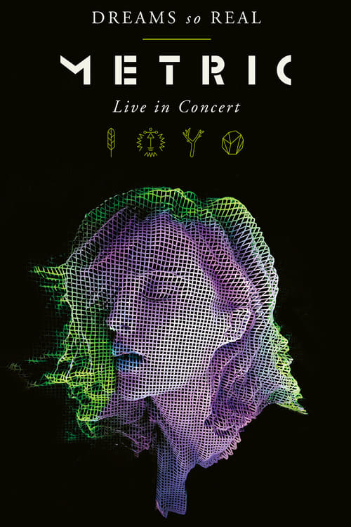 Poster for Metric - Dreams So Real - Live In Concert