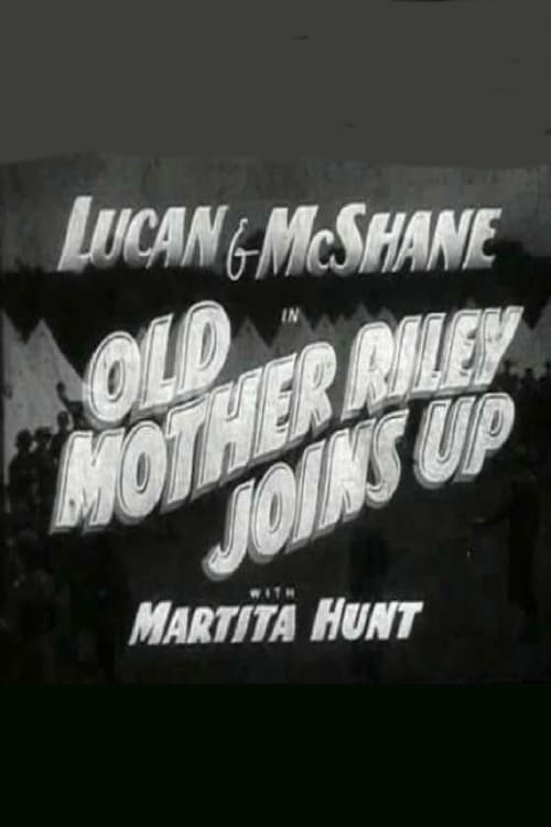 Poster for Old Mother Riley Joins Up