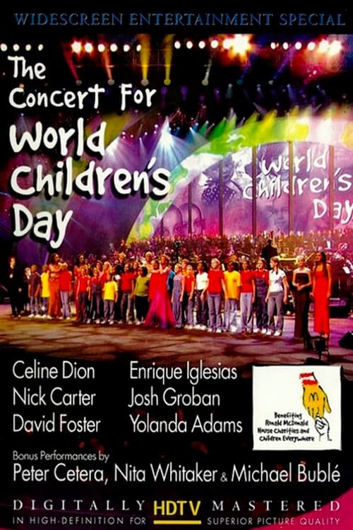 Poster for The Concert For World Children's Day