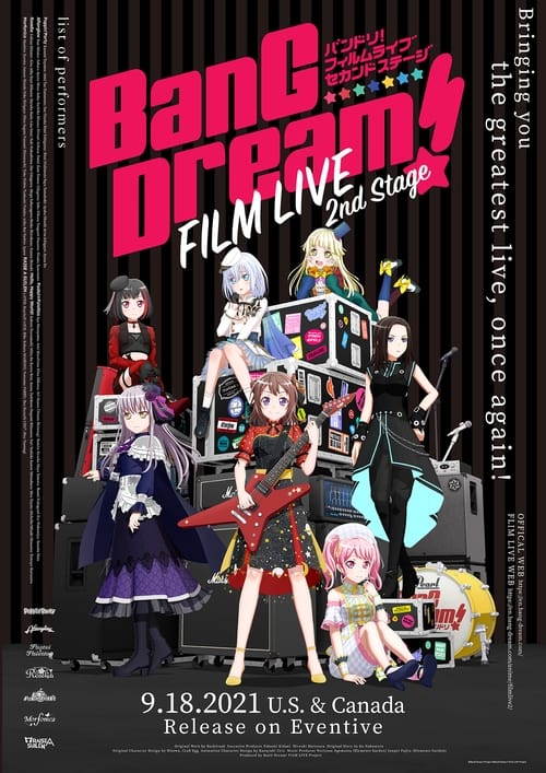 Poster for BanG Dream! FILM LIVE 2nd Stage