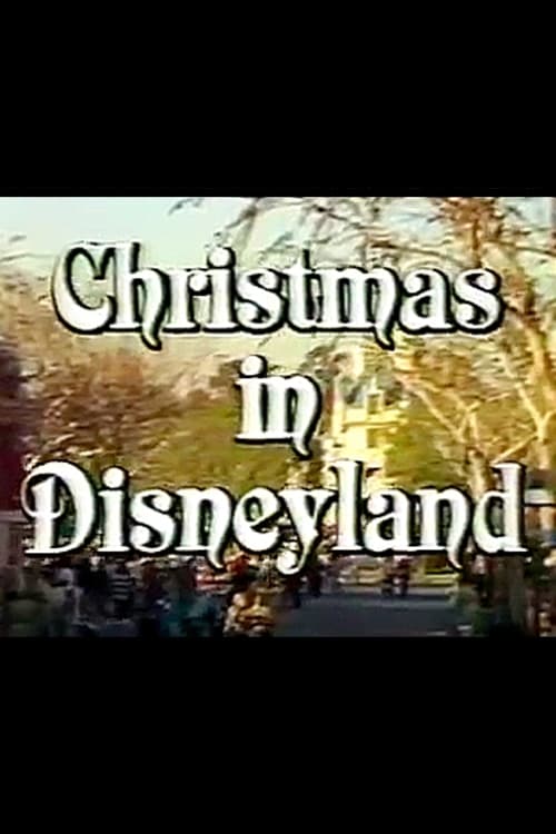 Poster for Christmas in Disneyland