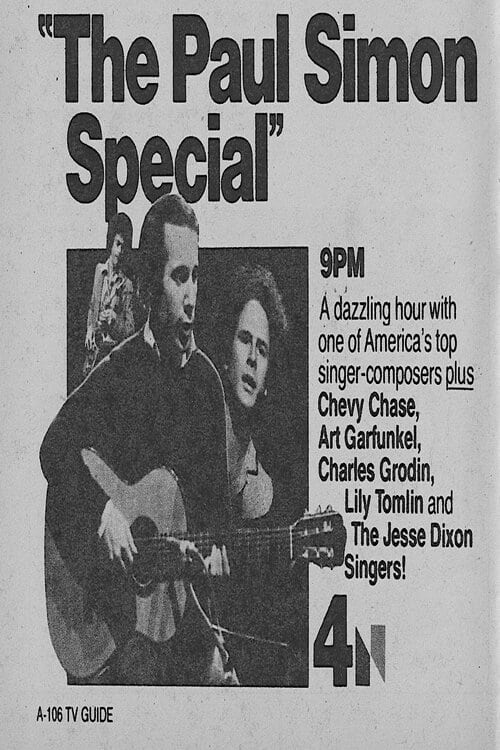 Poster for The Paul Simon Special