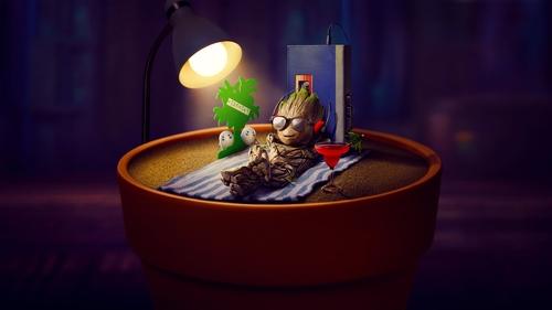 I Am Groot scene 5