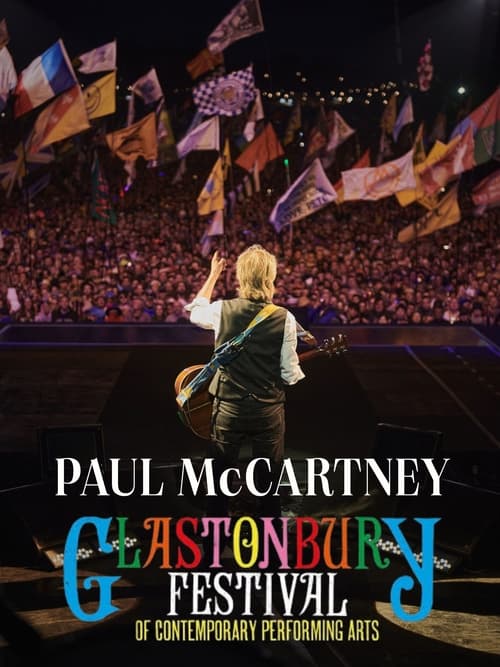 Poster for Paul McCartney at Glastonbury 2022