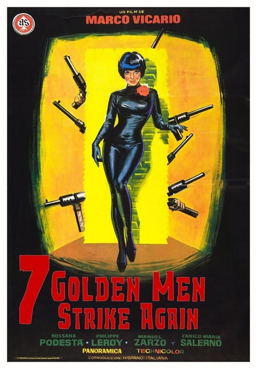 Poster for Seven Golden Men Strike Again
