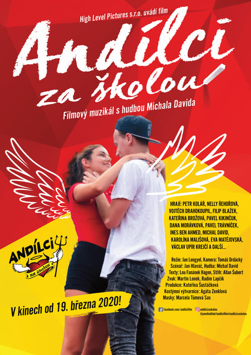 Poster for Andílci za školou