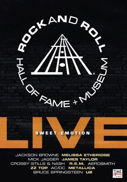 Poster for Rock and Roll Hall of Fame Live - Sweet Emotion