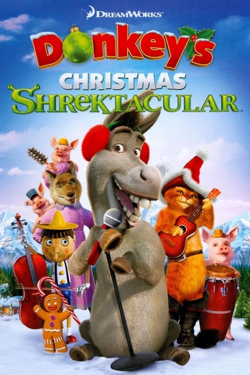 Poster for Donkey's Christmas Shrektacular
