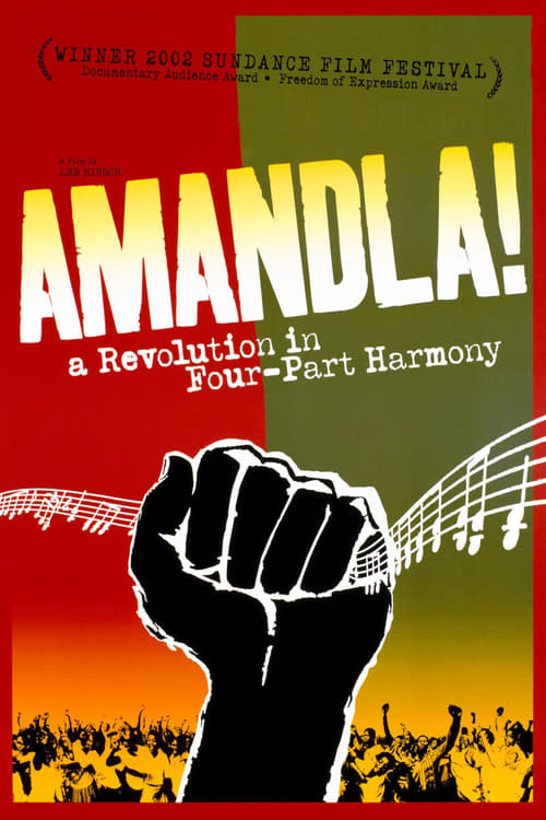 Poster for Amandla! A Revolution in Four-Part Harmony
