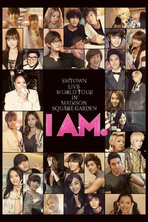 Poster for I AM. SMtown Live World Tour In Madison Square Garden