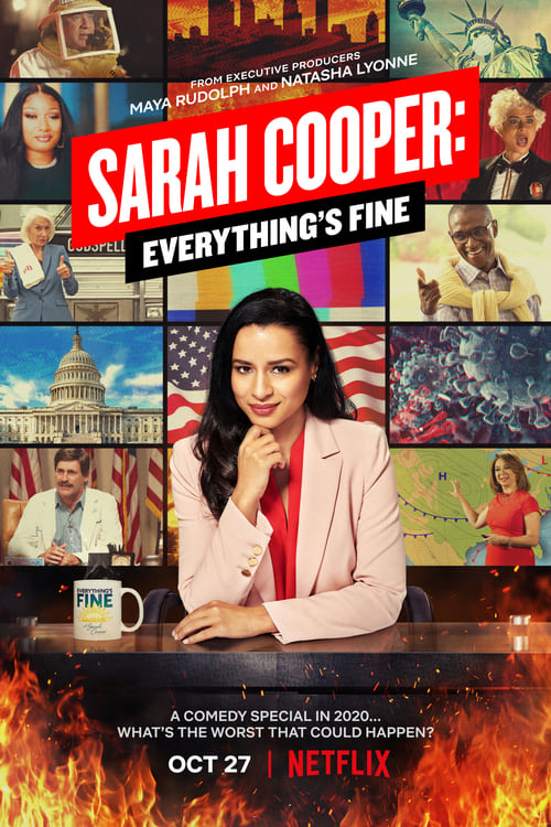 Poster for Sarah Cooper: Everything's Fine