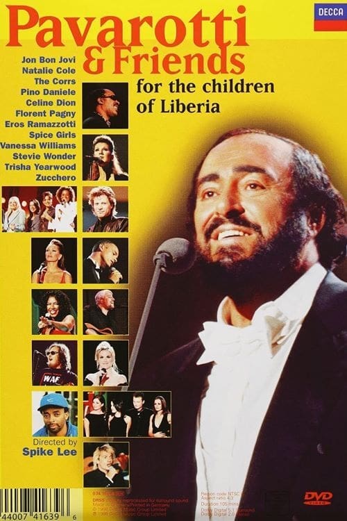 Poster for Pavarotti & Friends - For the Children of Liberia