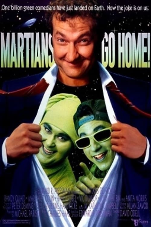 Poster for Martians Go Home