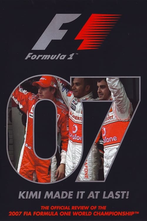 Poster for 2007 FIA Formula One World Championship Season Review