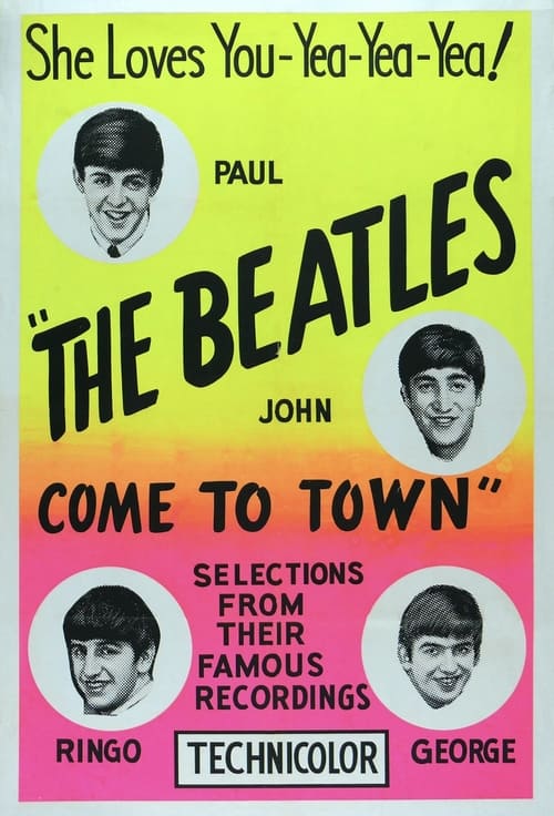 Poster for The Beatles Come to Town